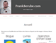 Tablet Screenshot of frankberube.com